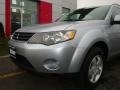 2007 Cool Silver Metallic Mitsubishi Outlander LS 4WD  photo #16