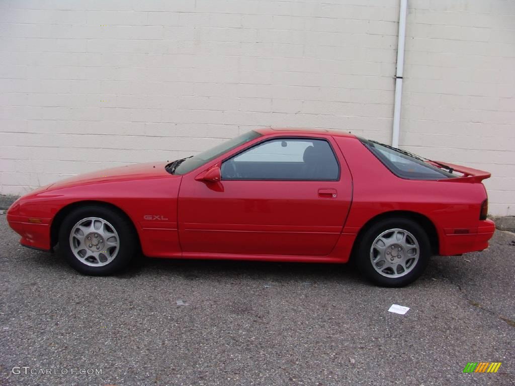 Blaze Red 1989 Mazda RX-7 GXL Exterior Photo #22936196
