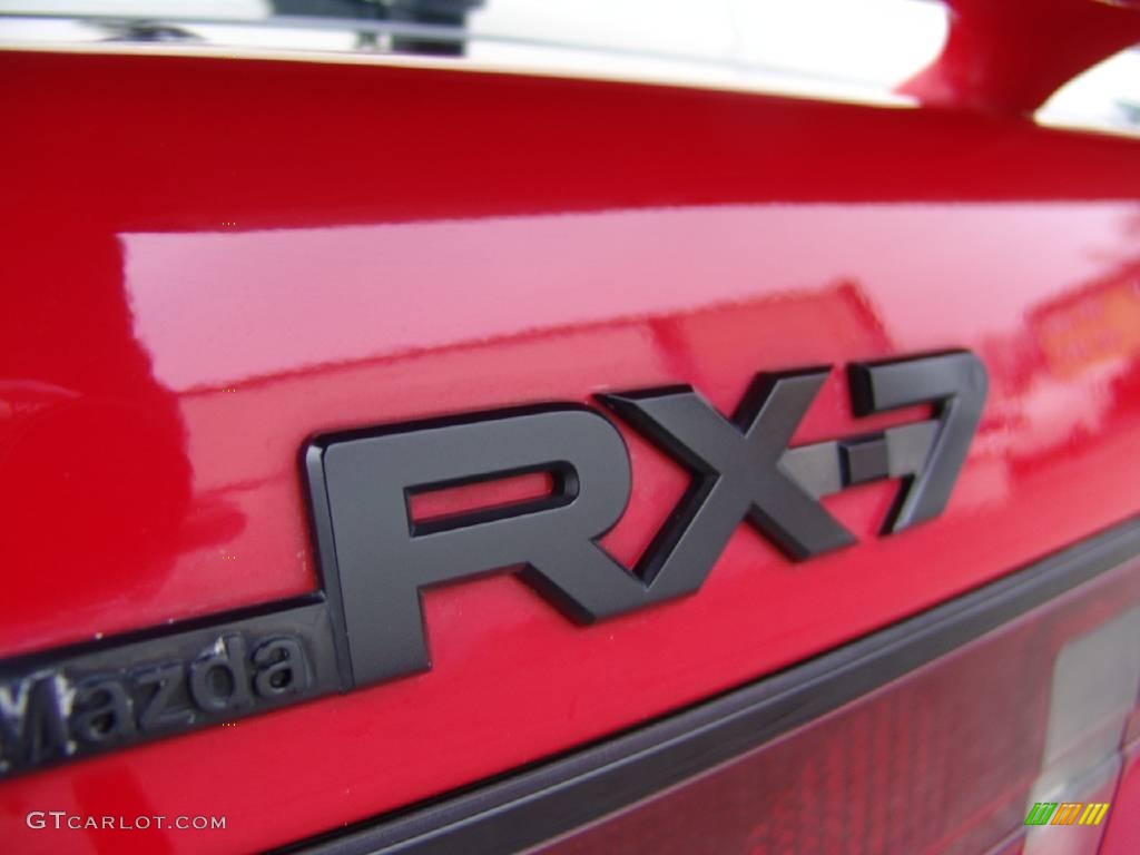 1989 RX-7 GXL - Blaze Red / Black photo #12