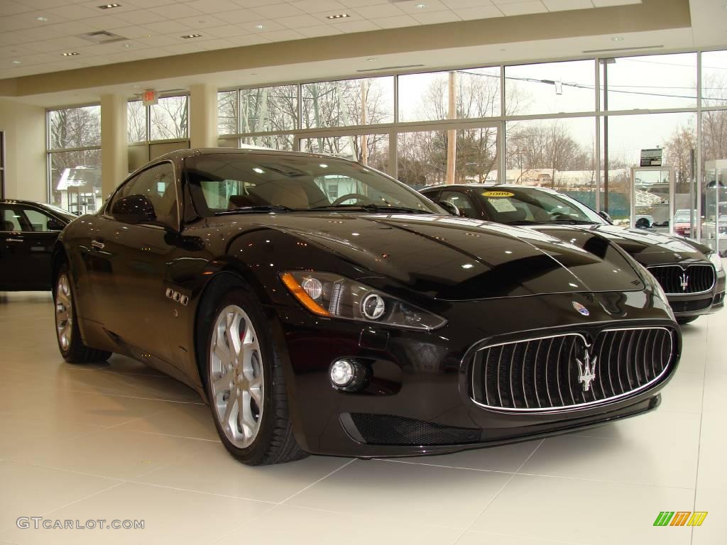 2008 GranTurismo  - Nero Carbonio (Metallic Black) / Cuoio Sella (Saddle) photo #1