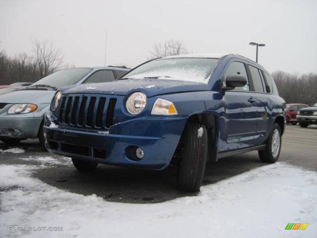 Deep Water Blue Pearl Jeep Compass