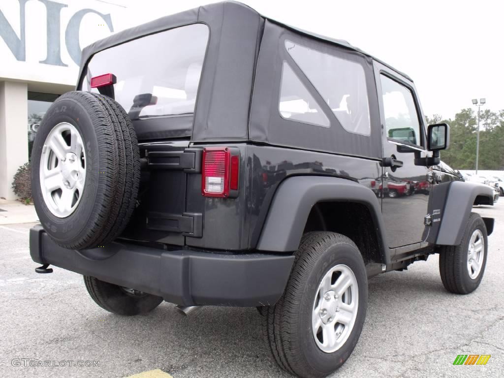 2010 Wrangler Sport 4x4 - Dark Charcoal Pearl / Dark Slate Gray/Medium Slate Gray photo #8