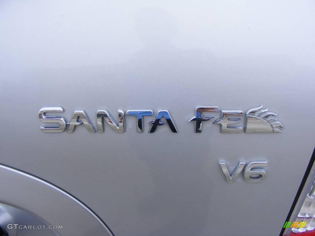 2003 Santa Fe GLS - Pewter / Gray photo #24