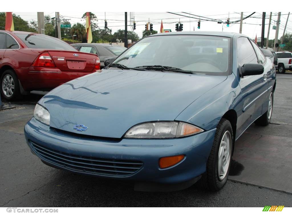 1998 Cavalier Coupe - Bright Aqua Metallic / Neutral photo #2