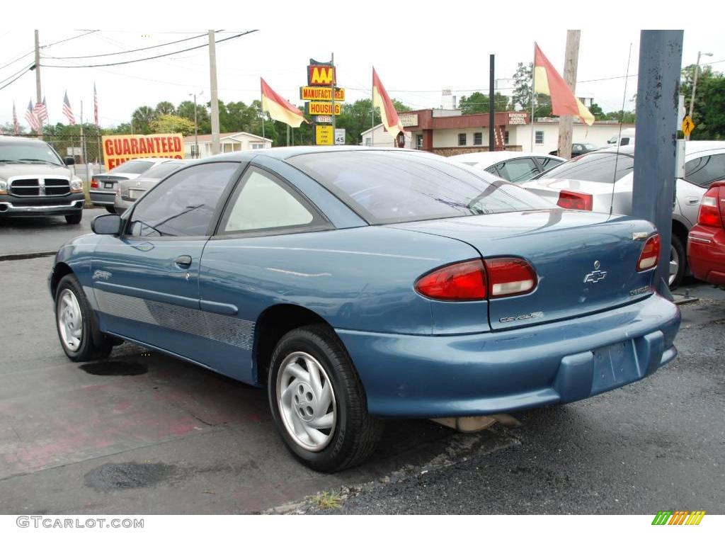 1998 Cavalier Coupe - Bright Aqua Metallic / Neutral photo #5