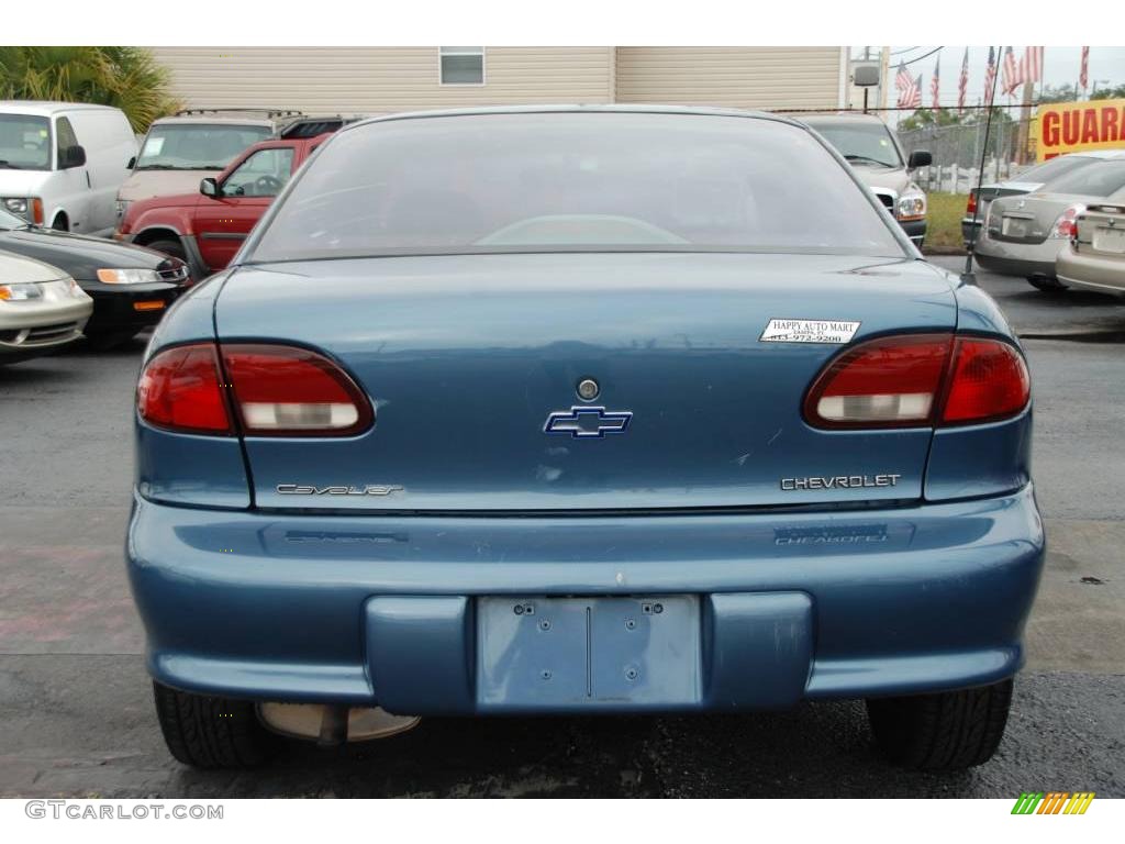 1998 Cavalier Coupe - Bright Aqua Metallic / Neutral photo #7