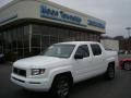 2007 White Honda Ridgeline RTX  photo #1