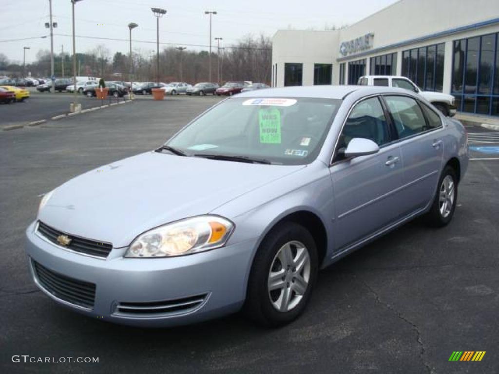 2006 Impala LS - Glacier Blue Metallic / Gray photo #7