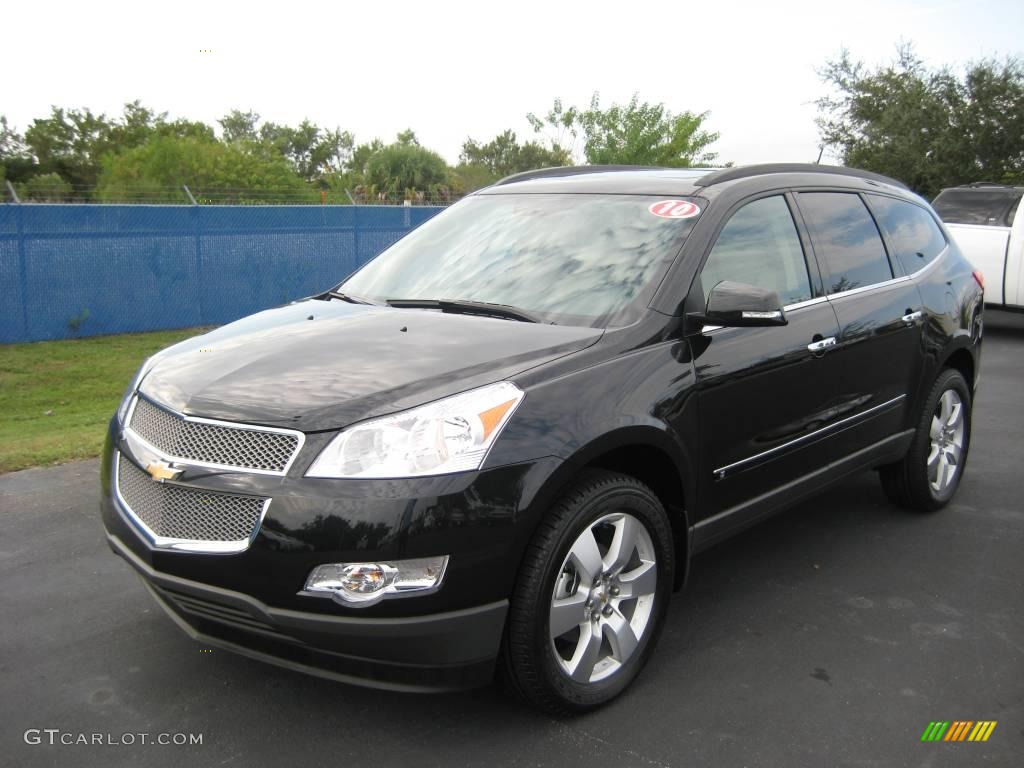 2010 Black Granite Metallic Chevrolet Traverse LTZ 22910288 Car Color Galleries
