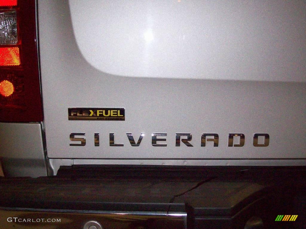 2008 Silverado 1500 LTZ Crew Cab 4x4 - Silver Birch Metallic / Light Titanium/Dark Titanium photo #7