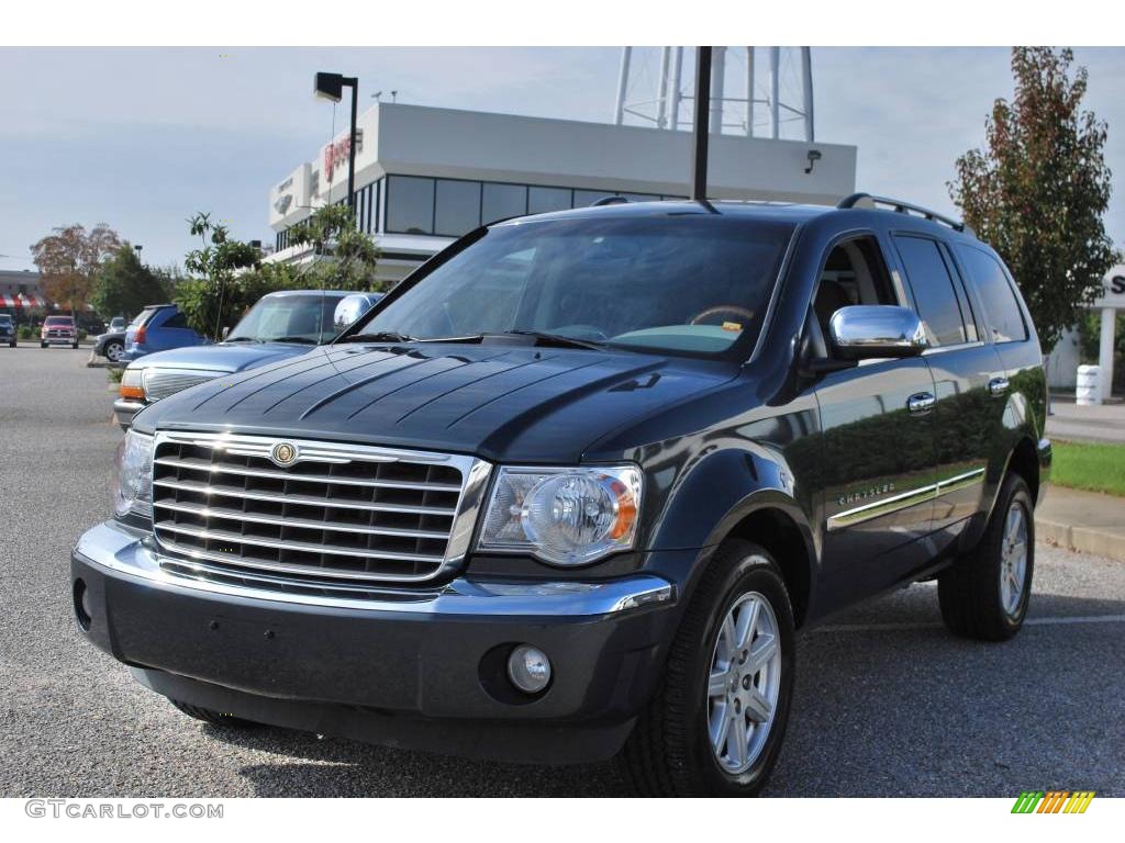 Steel Blue Metallic Chrysler Aspen