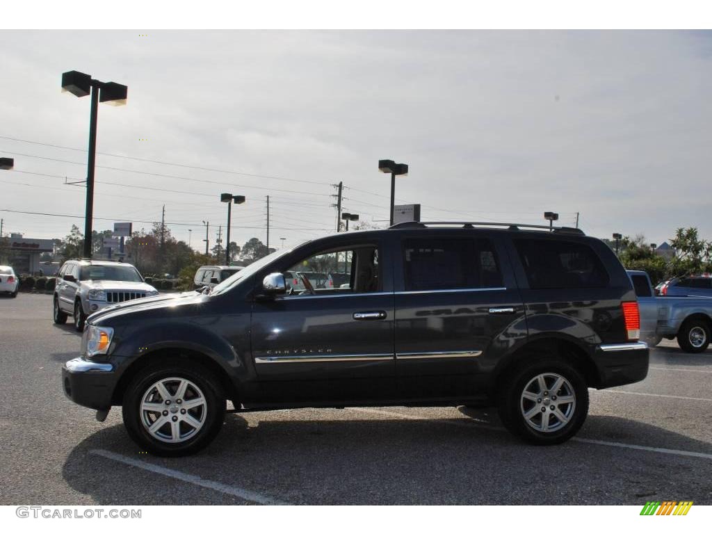 2008 Aspen Limited - Steel Blue Metallic / Dark Slate Gray/Light Slate Gray photo #2