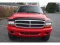 Flame Red - Dakota SXT Club Cab 4x4 Photo No. 2