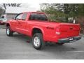 Flame Red - Dakota SXT Club Cab 4x4 Photo No. 4