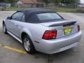 2000 Silver Metallic Ford Mustang V6 Convertible  photo #48