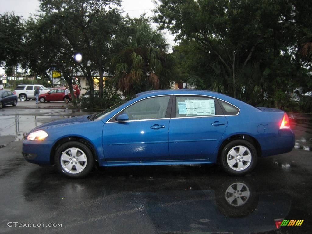 2010 Impala LT - Aqua Blue Metallic / Neutral photo #3