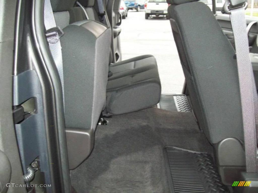 2010 Silverado 1500 LT Extended Cab 4x4 - Taupe Gray Metallic / Ebony photo #25