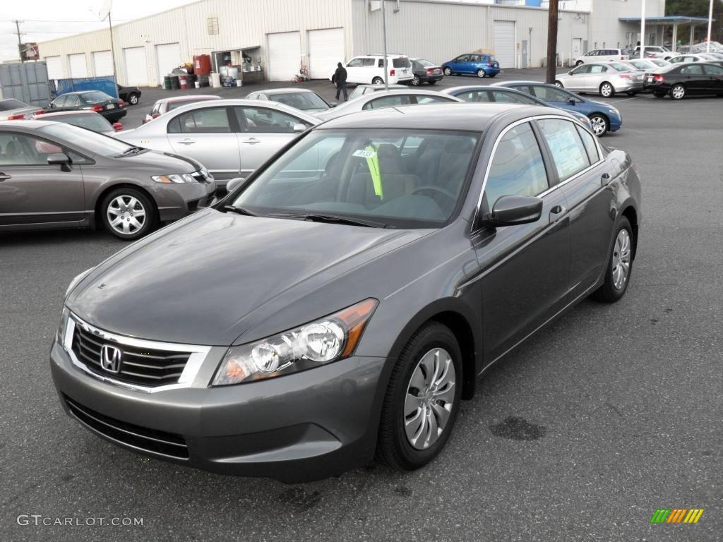 2010 Accord LX Sedan - Polished Metal Metallic / Gray photo #1