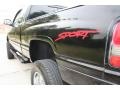 1998 Black Dodge Ram 2500 Sport Extended Cab 4x4  photo #16