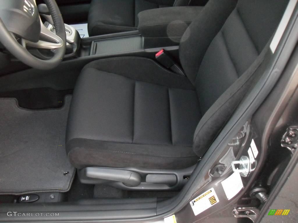 2010 Civic LX-S Sedan - Urban Titanium Metallic / Black photo #8