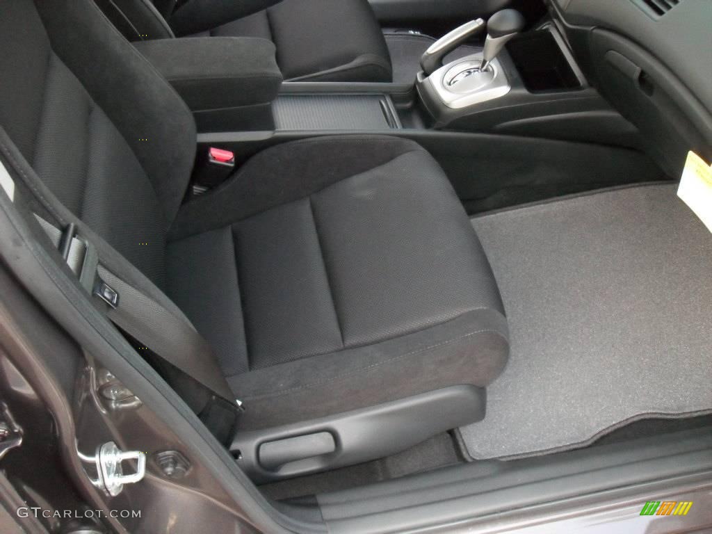 2010 Civic LX-S Sedan - Urban Titanium Metallic / Black photo #15