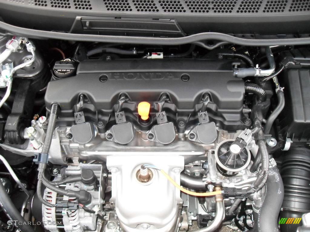2010 Civic LX-S Sedan - Urban Titanium Metallic / Black photo #21