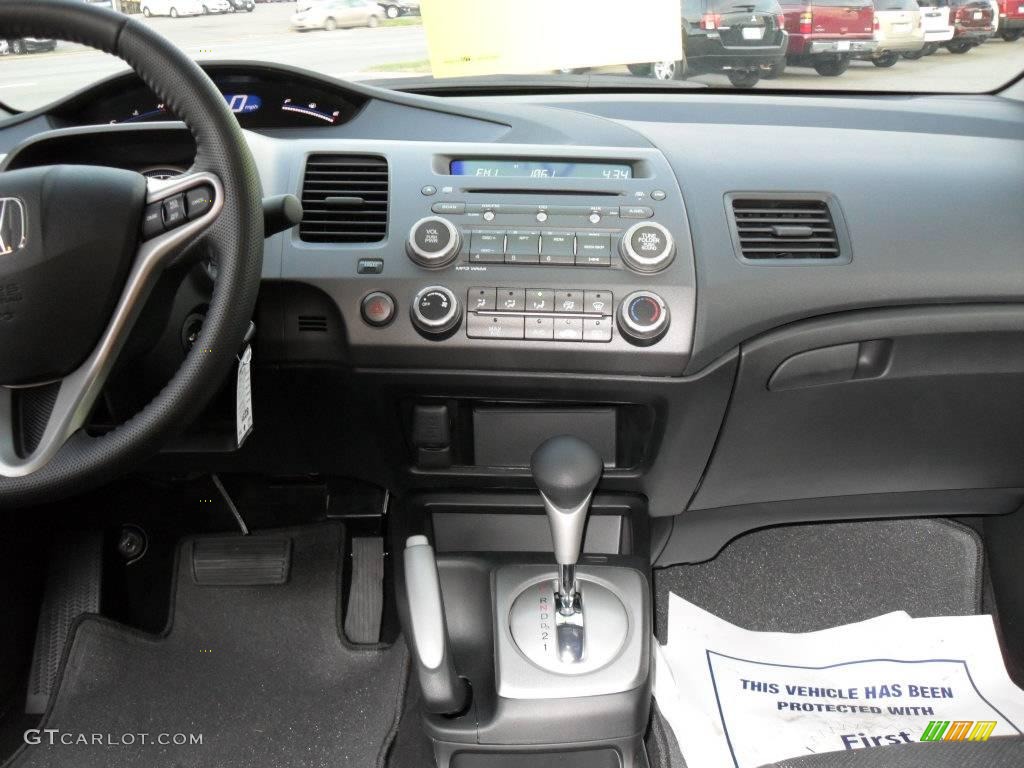 2010 Civic LX-S Sedan - Urban Titanium Metallic / Black photo #23