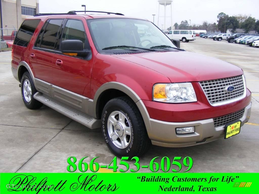 Redfire Metallic Ford Expedition