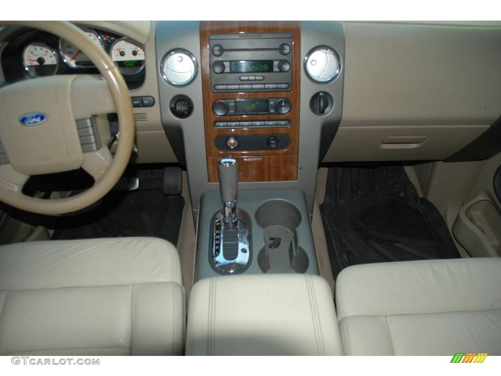 2004 F150 Lariat SuperCrew - Black / Tan photo #12