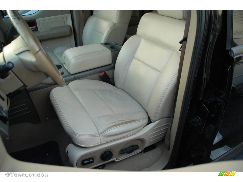 2004 F150 Lariat SuperCrew - Black / Tan photo #16