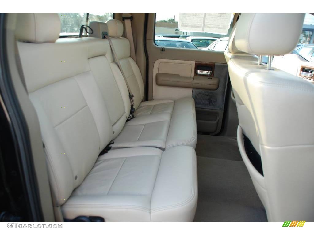 2004 F150 Lariat SuperCrew - Black / Tan photo #28