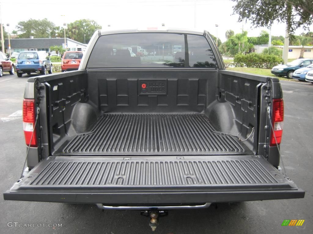 2005 F150 XLT SuperCrew - Dark Shadow Grey Metallic / Medium Flint Grey photo #6