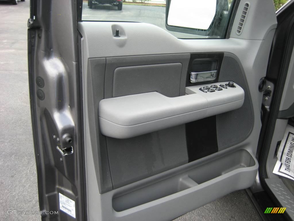 2005 F150 XLT SuperCrew - Dark Shadow Grey Metallic / Medium Flint Grey photo #7