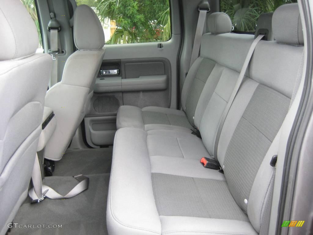 2005 F150 XLT SuperCrew - Dark Shadow Grey Metallic / Medium Flint Grey photo #10