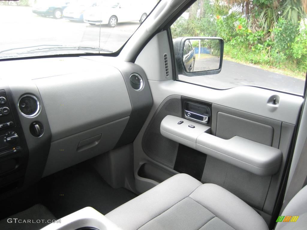 2005 F150 XLT SuperCrew - Dark Shadow Grey Metallic / Medium Flint Grey photo #12