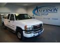 2003 Summit White GMC Sierra 2500HD SLE Extended Cab 4x4  photo #1