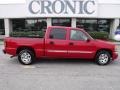 2006 Fire Red GMC Sierra 1500 SLT Crew Cab  photo #1