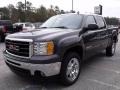 2010 Storm Gray Metallic GMC Sierra 1500 SLE Crew Cab  photo #4