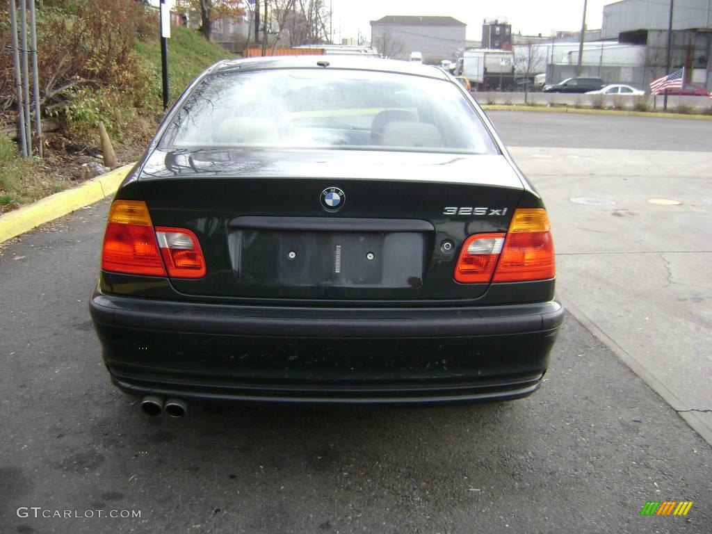 2001 3 Series 325xi Sedan - Fern Green Metallic / Sand photo #5