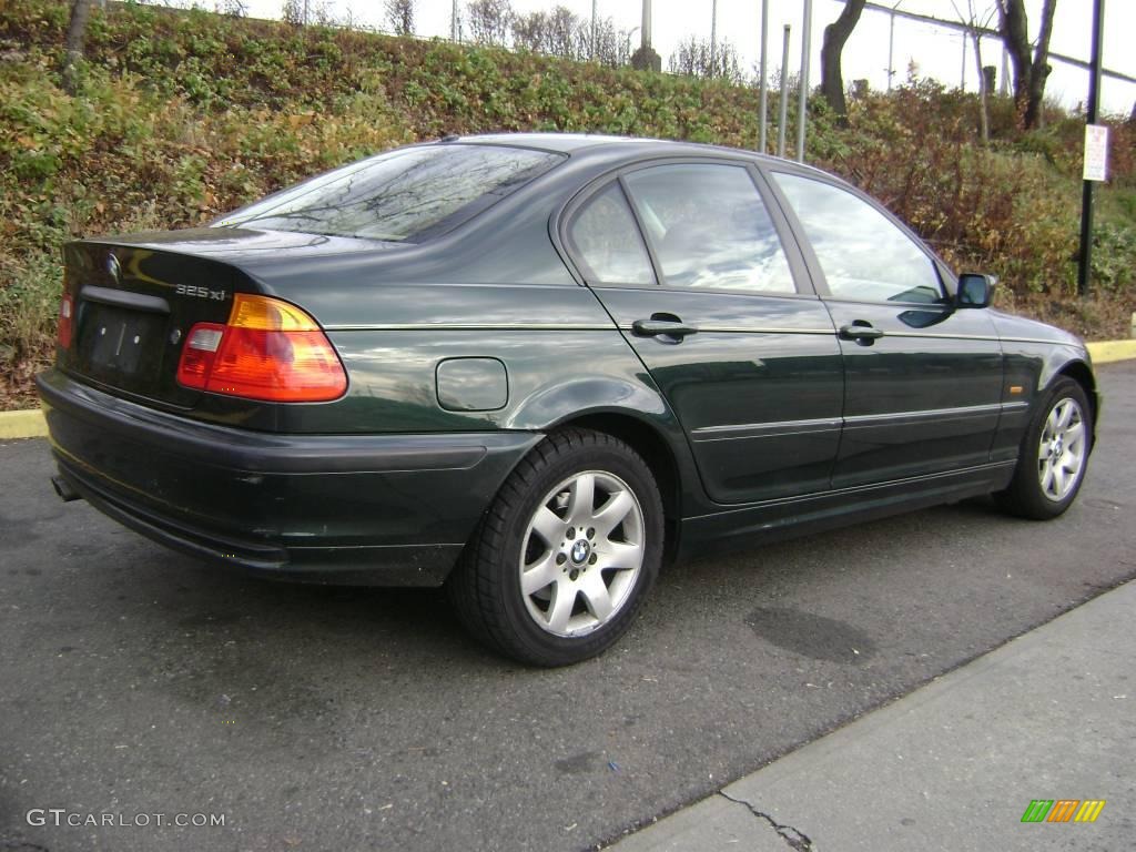 2001 3 Series 325xi Sedan - Fern Green Metallic / Sand photo #6