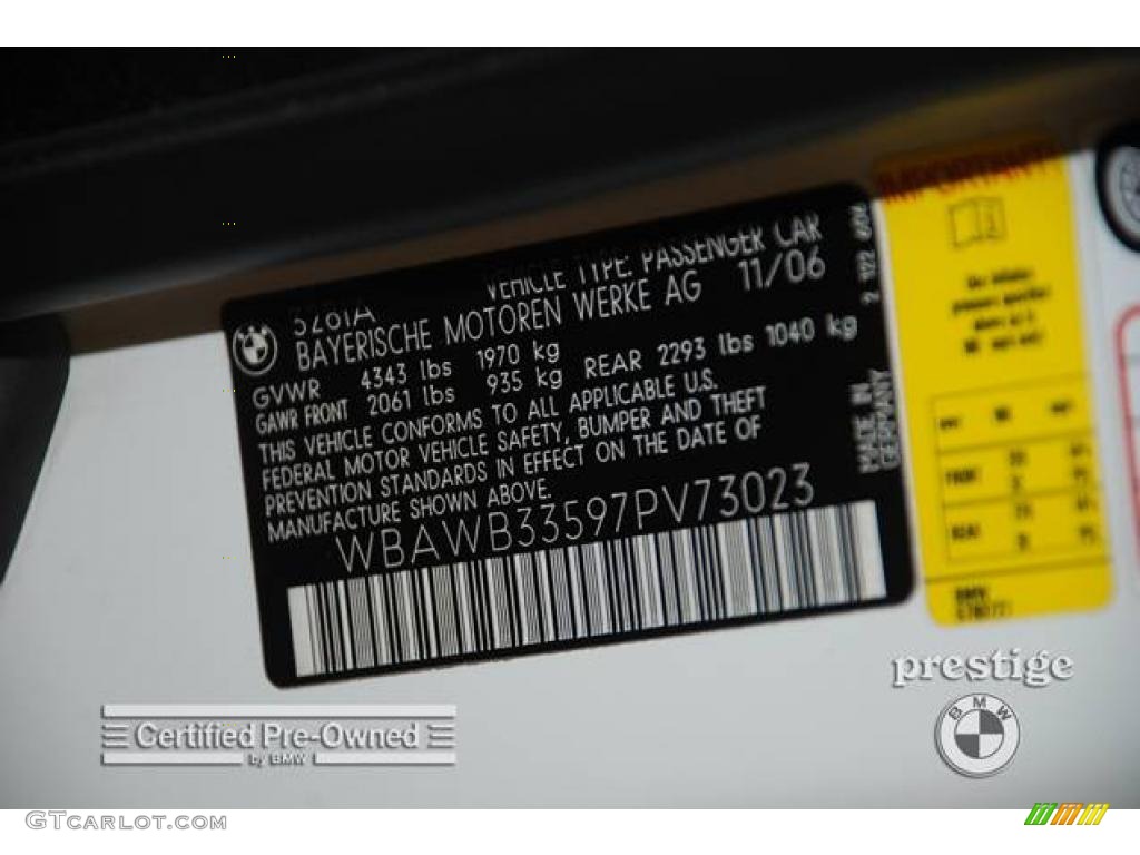 2007 3 Series 328i Coupe - Alpine White / Black photo #7