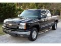 2003 Black Chevrolet Silverado 1500 LT Extended Cab 4x4  photo #1