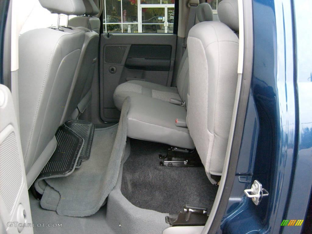 2007 Ram 1500 Big Horn Edition Quad Cab 4x4 - Patriot Blue Pearl / Medium Slate Gray photo #12