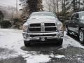 2010 Bright Silver Metallic Dodge Ram 2500 SLT Regular Cab 4x4  photo #2