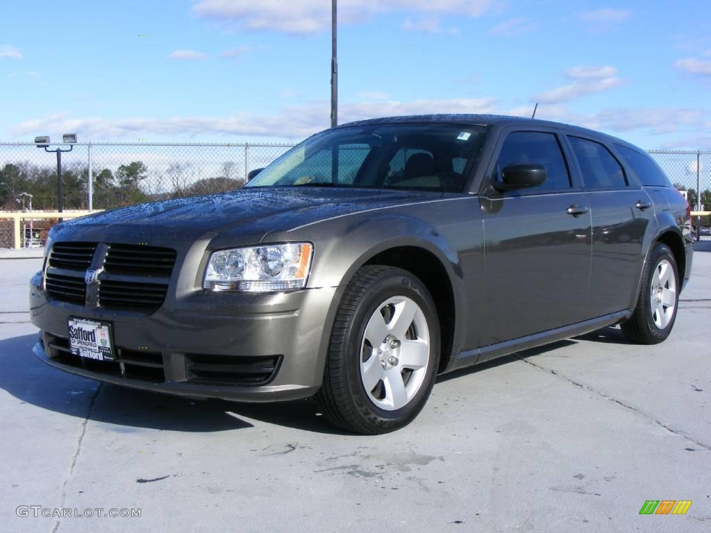 Dark Titanium Metallic Dodge Magnum