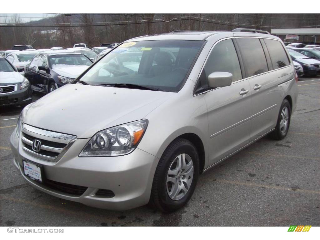 2006 Odyssey EX-L - Silver Pearl Metallic / Gray photo #21