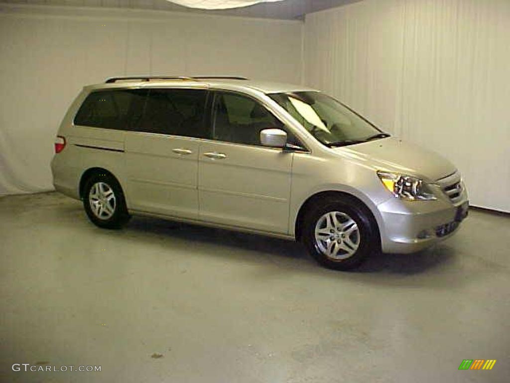 2007 Odyssey EX - Silver Pearl Metallic / Gray photo #1