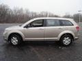 2009 Light Sandstone Metallic Dodge Journey SE  photo #2