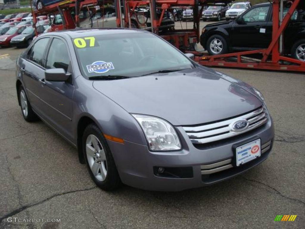 2007 Fusion SE - Tungsten Grey Metallic / Charcoal Black photo #6