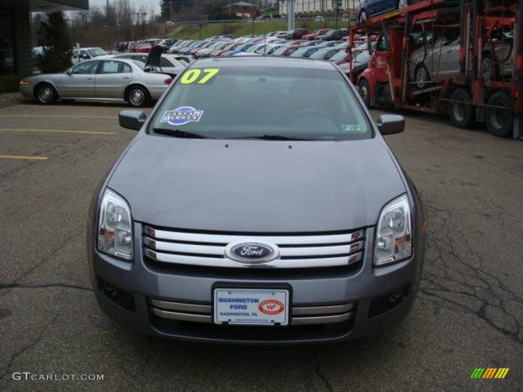 2007 Fusion SE - Tungsten Grey Metallic / Charcoal Black photo #10